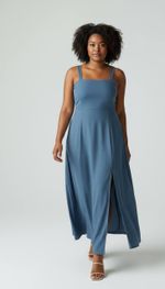 VESTIDO PLUS TEC MARRANTE 23042605