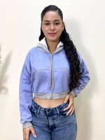 JAQUETA ABERTA C/CAPUZ FEM 6030229