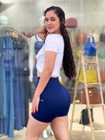 SHORT CANELADO ELASTANO 23042627