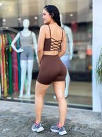 CONJ SHORT TEC CANELADO ELASTANO 23042625
