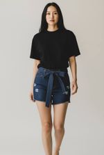 SHORT FLASH BLUE S/LAYCRA FM AD 1739