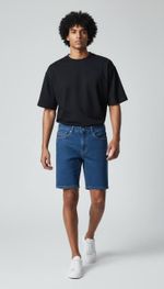 BERM JEANS C/ELASTANO MOÇA FLOR 316454