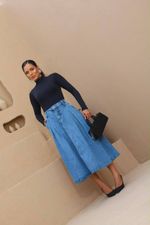 SAIA JEANS MIDI AD 150831