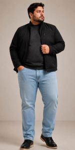 CALCA JEANS PLUS MASC C/ELAST 1226071