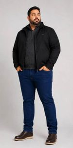CALCA JEANS PLUS MASC C/ELAST 122618