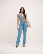 CALCA JEANS WIDE LEG 354524