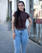 BODY POLIAMIDA M/C GOLA ALTA VESTE P/M/G 110632