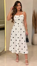 VESTIDO POÁ TEC ELASTANO ALG 181T