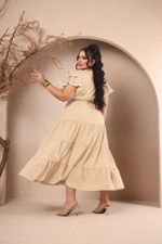 VESTIDO LONGO PLUS TEC MARRANTE PREMIUM 2902