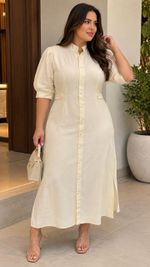 VESTIDO LONGO PLUS TEC MARRANTE PREMIUM 238097