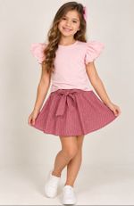 CONJUNTO DE BLUSA E SAIA  73468