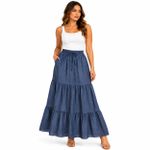 SAIA LONGA JEANS TENCEL 100% ALG 28042617