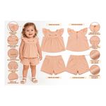 CONJUNTO BEBÊ COLORITÁ 71288