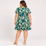VESTIDO C/M TEC VISCOSE 50% ALG 151052