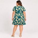 VESTIDO C/M TEC VISCOSE 50% ALG 151052