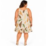 VESTIDO ALÇA TEC VISCOSE 50% ALG 151048