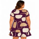 VESTIDO C/M TEC VISCOSE 50% ALG 151049