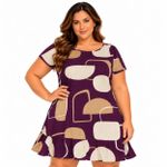 VESTIDO C/M TEC VISCOSE 50% ALG 151049