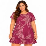VESTIDO TEC VISCOSE 100% ALG 151044