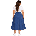 SAIA JEANS MIDI 100% ALG FLAVIA 1956864431
