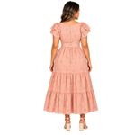 VESTIDO MIDI TEC LED 100% ALG 1410300