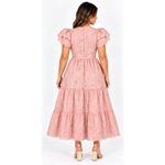 VESTIDO MIDI TEC LED 100% ALG 141029