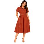 VESTIDO MIDI TEC ALFAIATARIA PREMIUM 90017