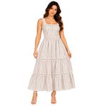 VESTIDO MIDE LISTRA TEC LINHO 45170