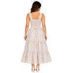 VESTIDO MIDE LISTRA TEC LINHO 45170