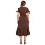 VESTIDO MIDI TEC CREPE 72017