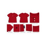 CAMISA GOLA PADRE INFANTIL ADAK H1D17