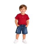 CAMISA GOLA PADRE INFANTIL ADAK H2D24