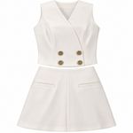 CONJUNTO SHORT SAIA ALFAIATARIA 100% ALG 60461