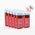 Cera Epilatória Hidrossolúvel Roll-On Light Pink  - 10 un