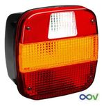 Par Lanterna Traseira (VW/Ford) Marmita Com Vigia Gf 0185 – Lado Esquerdo e Direito