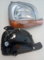 Par de Faróis Dianteiros – Renault Kangoo 2000-2007 (Pisca Âmbar, LD/LE)