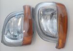Par de Faróis Dianteiros – Renault Kangoo 2000-2007 (Pisca Âmbar, LD/LE)
