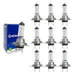 Kit 10 Lampadas Halogenas H7 - 24v - 70w - C1 - Gl48h7 (Caminhão, Ônibus e Trator)