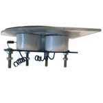 Indicador/Medidor de Temperatura + Combustível  VW Gol / Saveiro / Parat