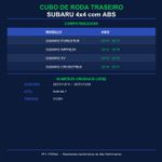 Cubo de Roda Traseiro Subaru 4x4 com ABS (2014 / 2015 / 2016 / 2017)