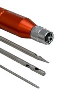 KIT DE 3 CANULAS + ADAPTADOR PRIME LARANJA