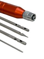KIT DE 4 CANULAS + ADAPTADOR PRIME LARANJA