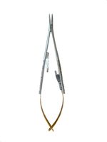 PORTA AGULHA CASTROVIEJO 14CM RETO CLINIC