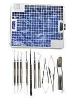 KIT MICROCIRURGIA PERIODONTAL COMPLETO - LINHA CLINIC