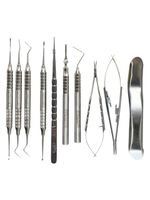 KIT MICROCIRURGIA PERIODONTAL COMPLETO - LINHA CLINIC