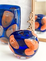 Vaso Liege - Cor Blue Orange - Tamanho G