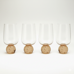 Conjunto 4 Copos Brise Âmbar - 540ml