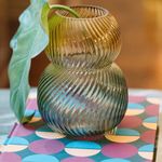 Vaso de Vidro Borealis 
