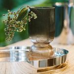 Vaso de Vidro Tundra 