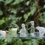Escultura de Vidro Gato 